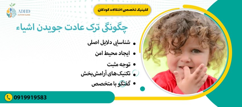 چگونگی ترک عادت جویدن اشیاء